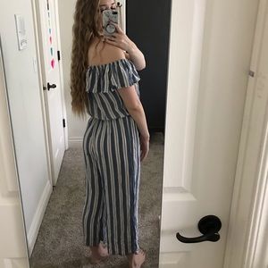 Cute striped romper